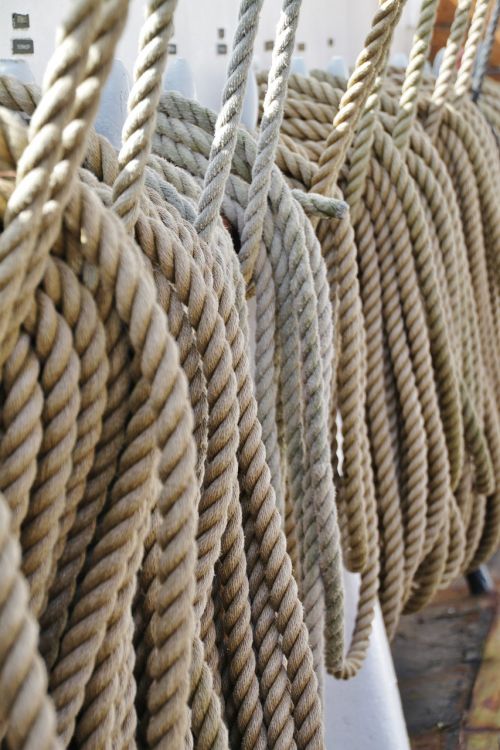 ropes cordage twisted ropes