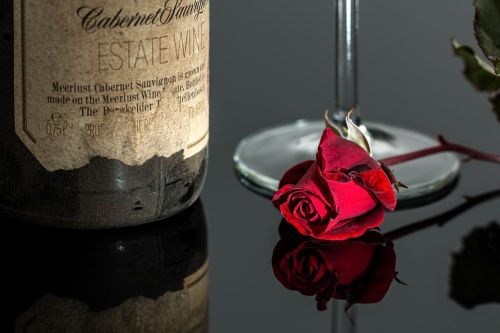 rose wine red