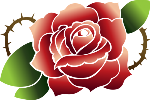 rose red tattoo
