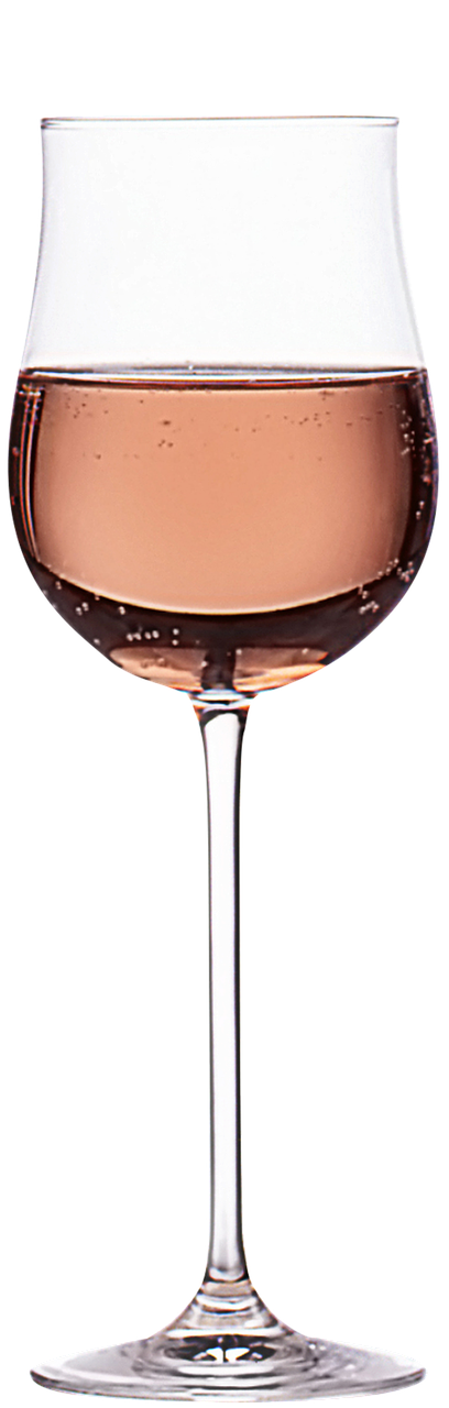rosé  wine  glass