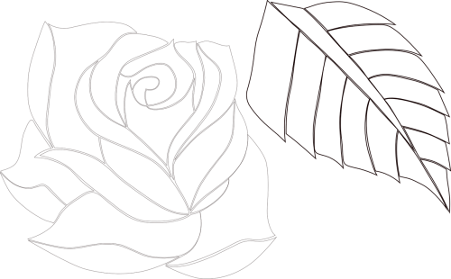 rose floral decoration