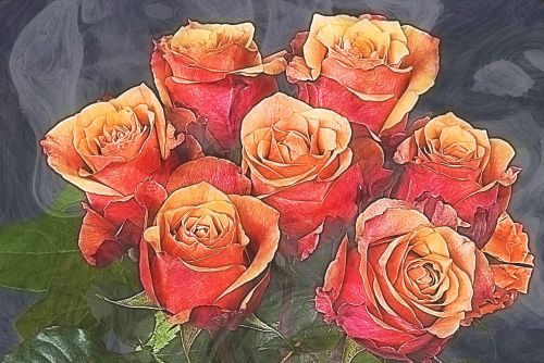 roses art artist