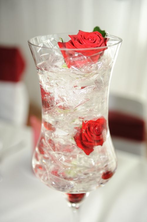 roses deco wedding