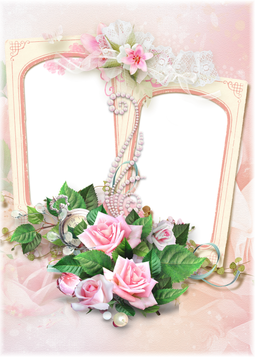 roses photo frame