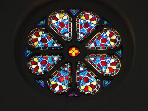 rosette multicolor church