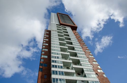 rotterdam skyscraper city