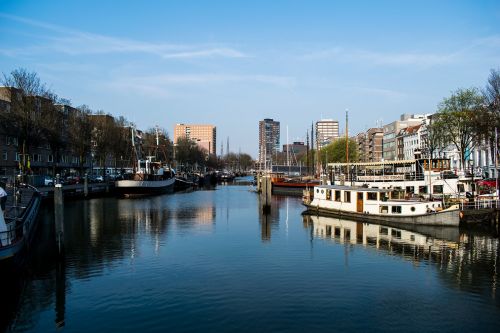 rotterdam harbour boats