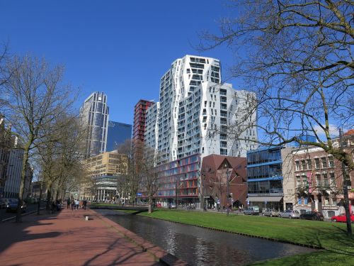 rotterdam cityscape city