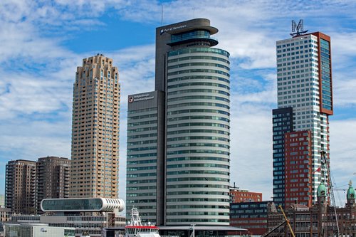 rotterdam  port  netherlands