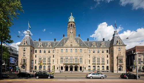 rotterdam  town hall  coolsingel