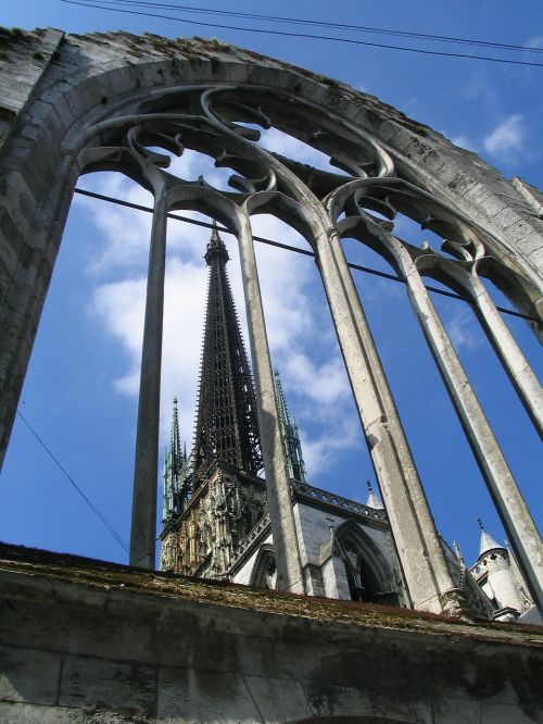 rouen cathedral building