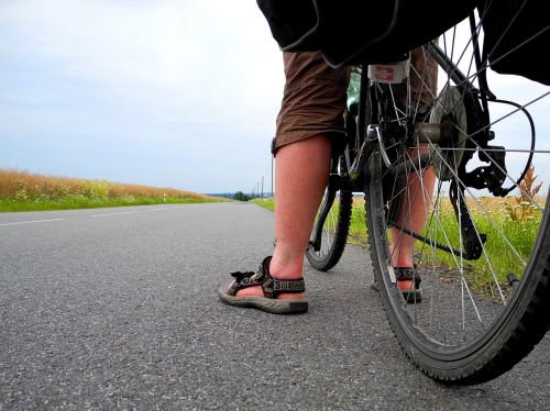 round cycling by bike