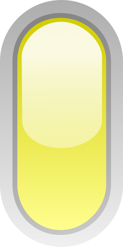 rounded yellow led