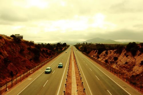 route road panoramic
