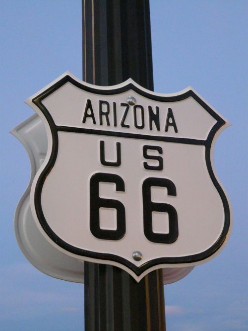 route 66 road shield