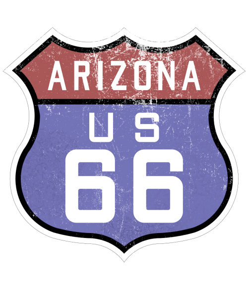 route 66 sign highway