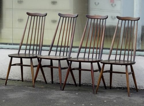 Row Of Four Chairs For Sale