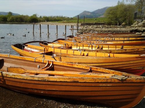 rowing boat cumbria lake district