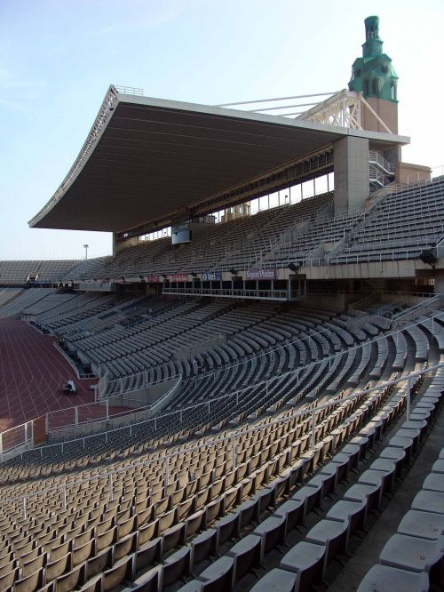 rows of seats stadium football stadium