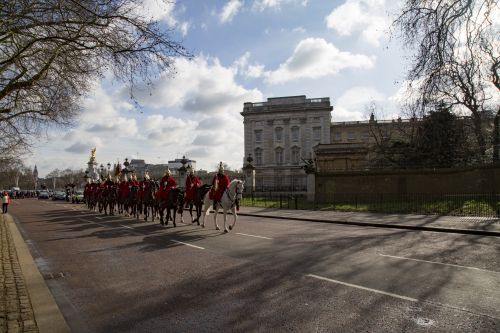 Royal Guards On Horseback