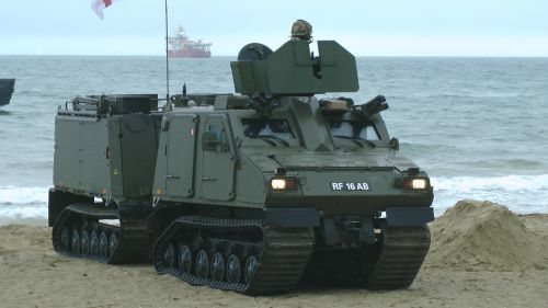 Royal Marines Viking Vehicles