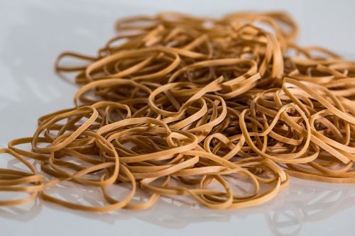 rubber bands elastic bands office supplies