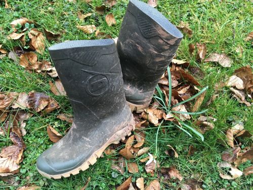 rubber boots garden gardening