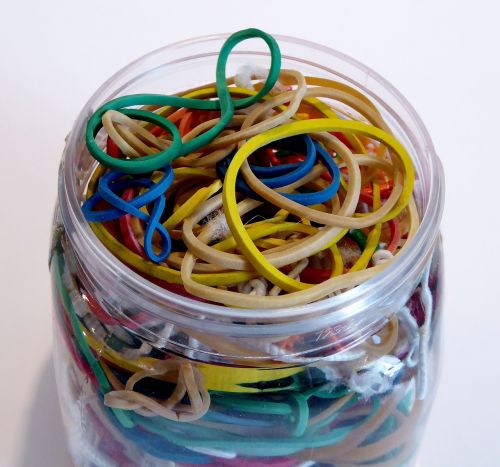 rubber rings rubber bands office