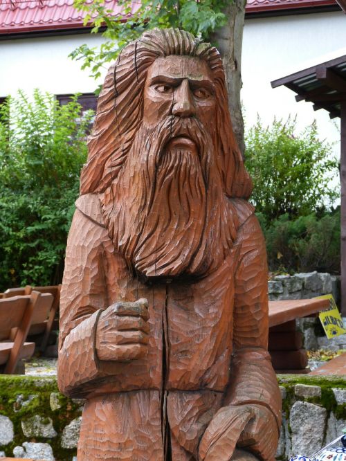 rübezahl carving sculpture