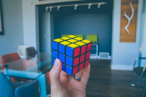 rubik's cube puzzle fun