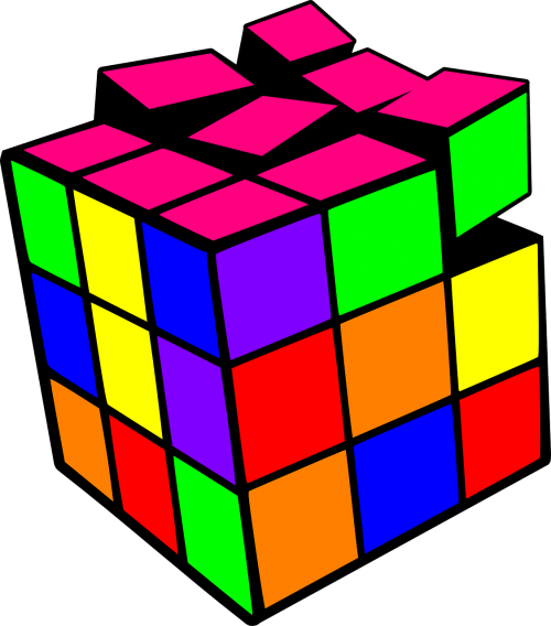 rubik's cube toy cube