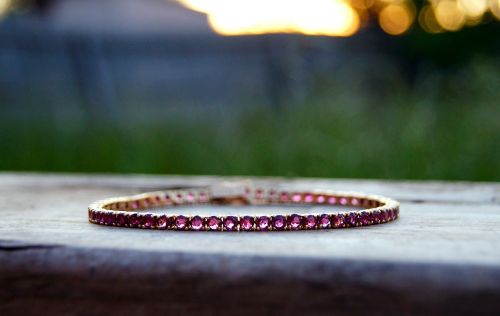 ruby bracelet vintage