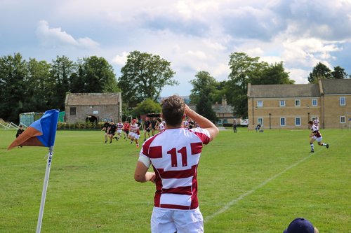 rugby  touchline  flag