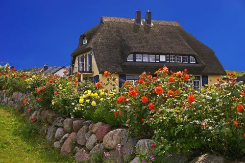 rügen island thatched