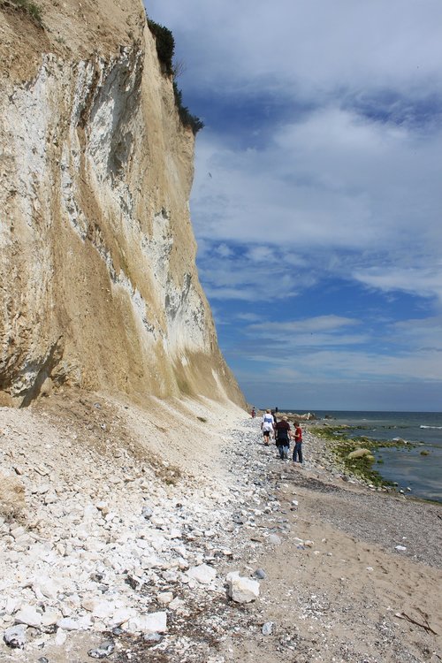 rügen  white cliffs  baltic sea