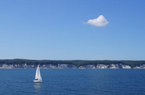 rügen island baltic sea sailing boat