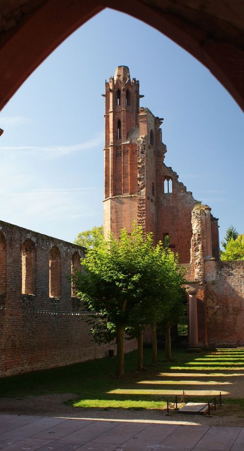 ruin monastery limburg