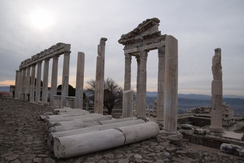ruin pergamon architecture