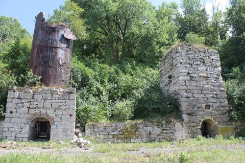 ruins lime kiln stone work