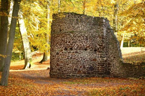 ruin masonry stone wall