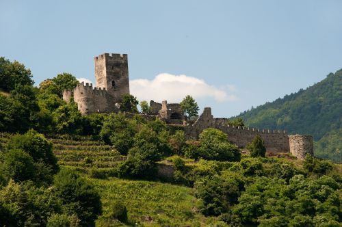 ruin castle wachau