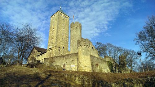 ruin castle middle ages