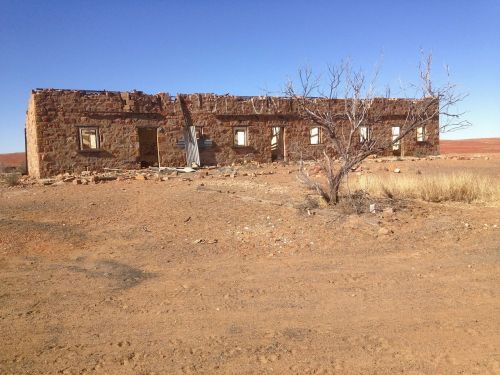 ruin outback australia