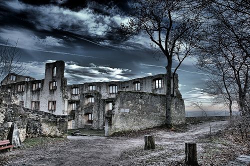 ruin decay castle