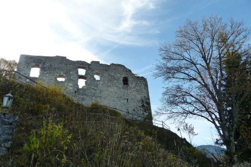 ruin falkenstein falkenstein highest castle of in germany