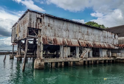 ruins architecture island