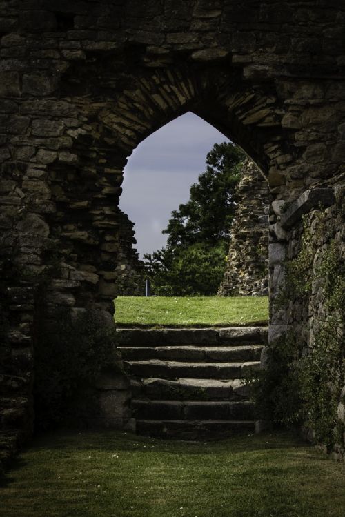 ruins ancient building