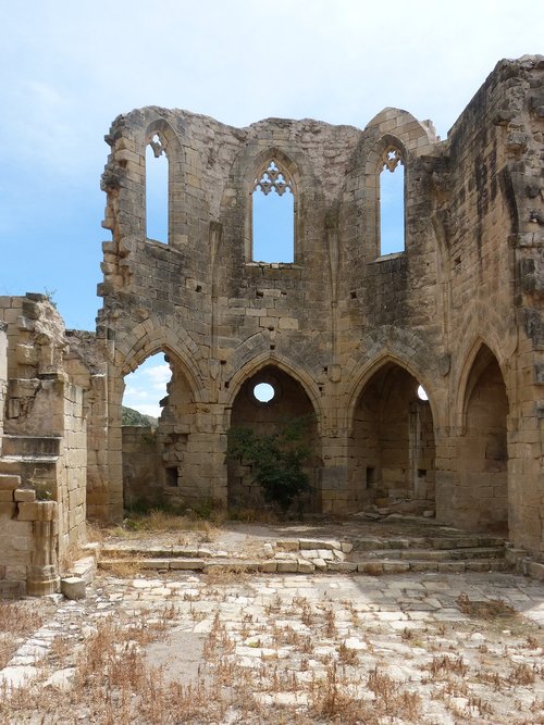 ruins  monastery  vallsanta