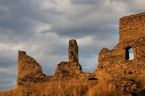 ruins  castle  wall
