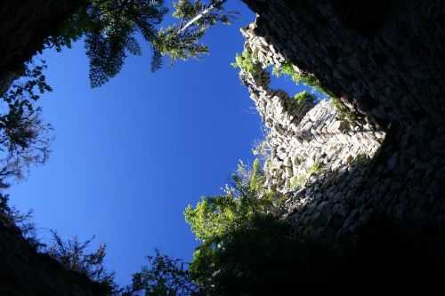 ruins sky castle